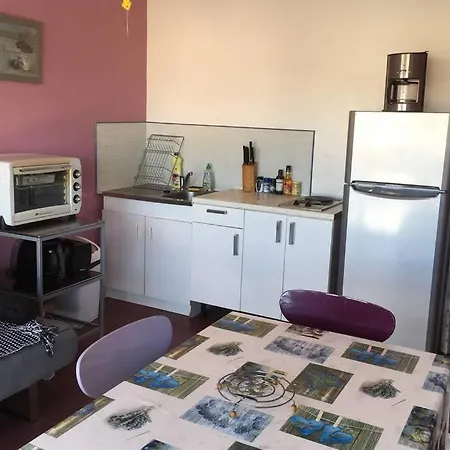 Studio meublé 28m2 vue côté Balaruc centre et massif de la Gardiole Extérieur photo