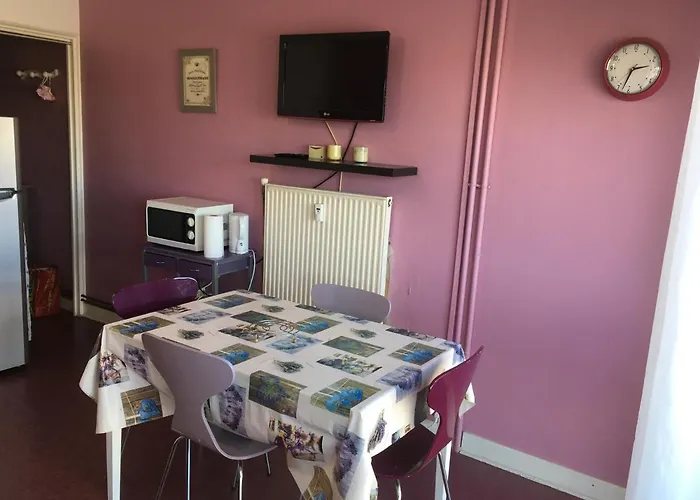 Studio meublé 28m2 vue côté Balaruc centre et massif de la Gardiole